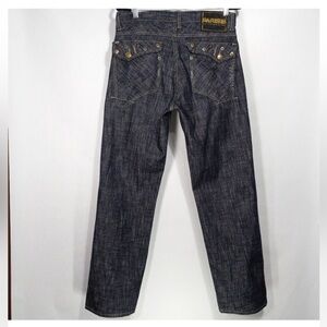Parish denim jeans vintage men's pants 36x30 y2k streetwear hip hop